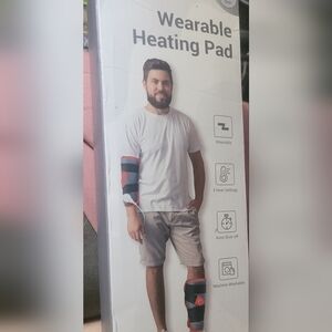 Comfort Arm Or LEG Heating Wrap - Gray and Red